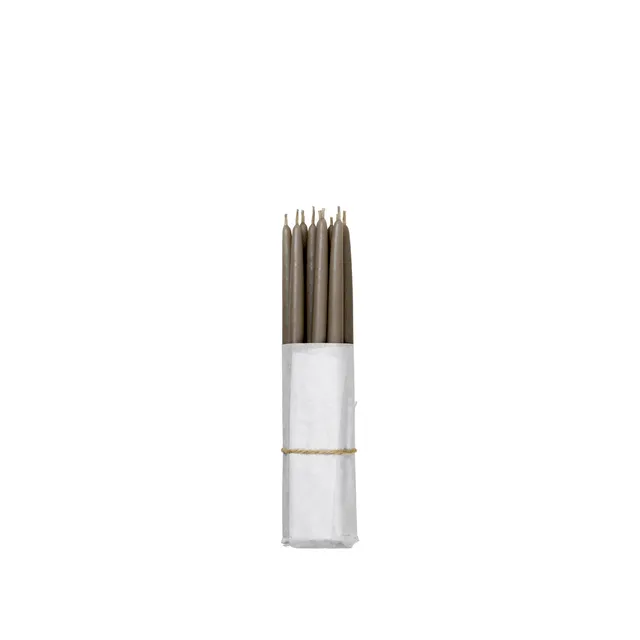 broste-copenhagen-smooth-bougie-chandelle-lisse-ivoire image 1
