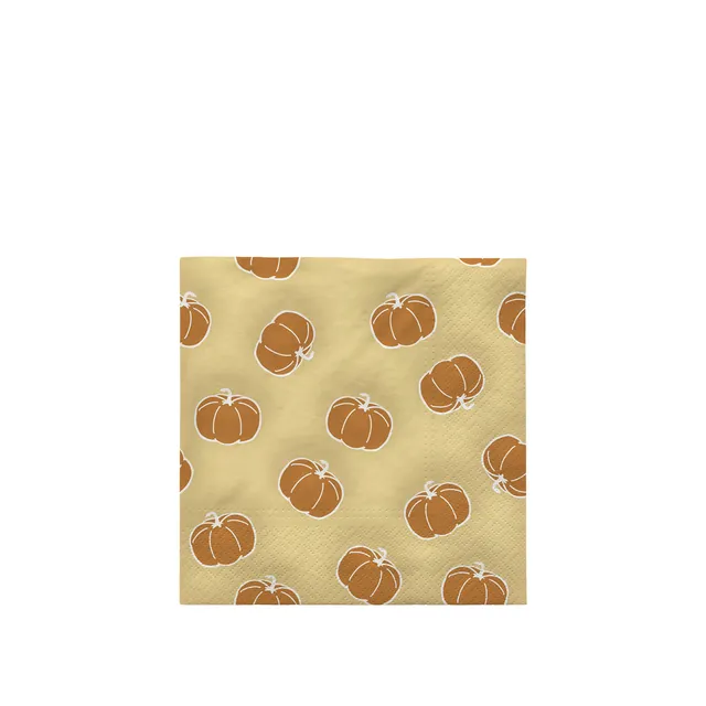 broste-copenhagen-pumpkin-serviette-papier-citrouille-2 image 1
