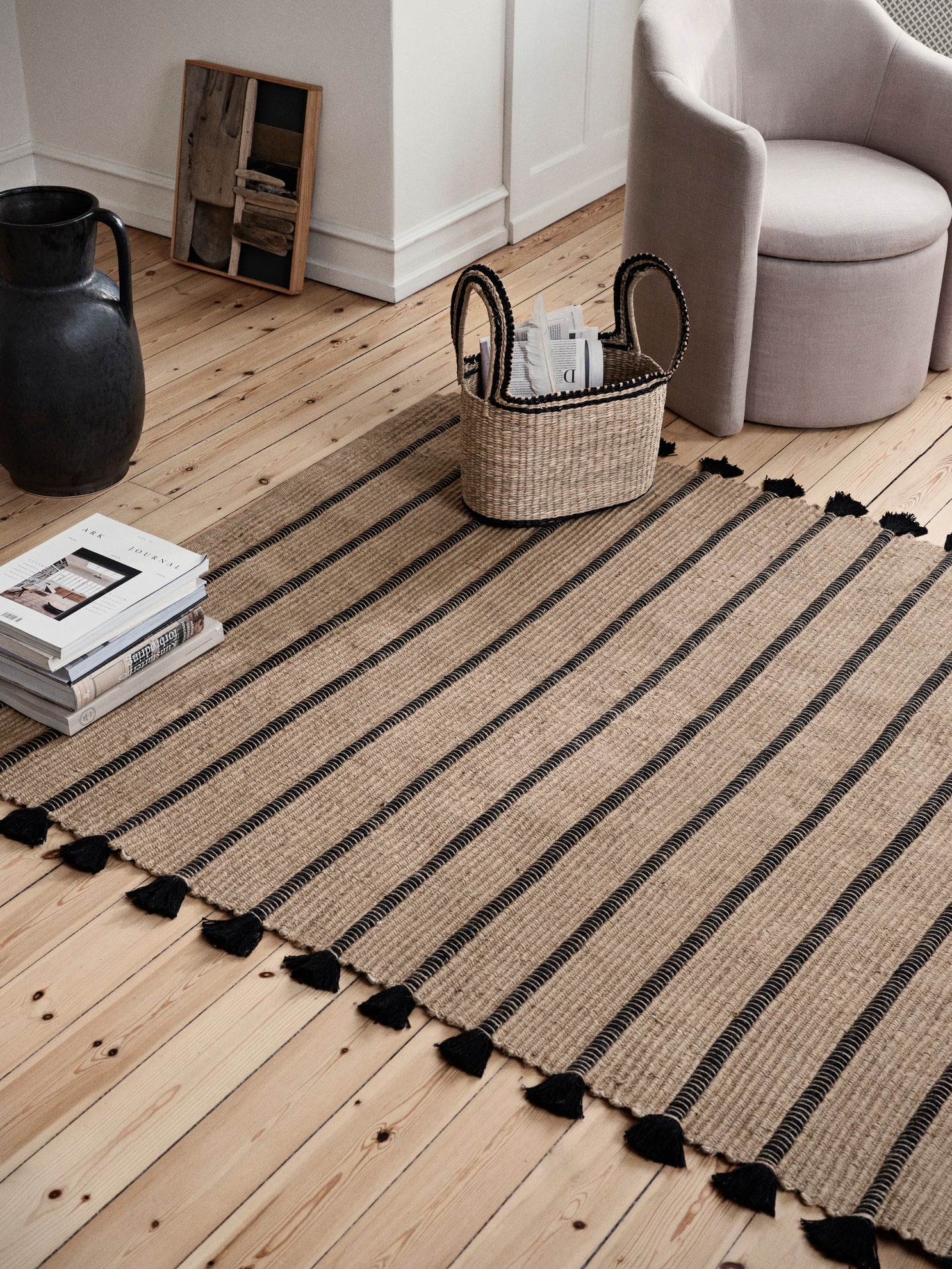 broste-copenhagen-ezra-tapis-de-sol-textile image 3