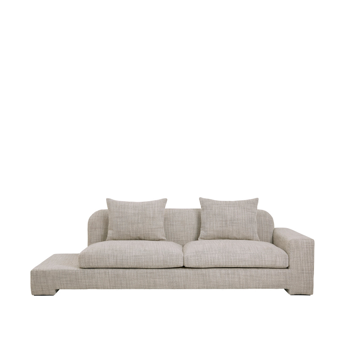 broste-copenhagen-bay-m-ridienne-tissu-chaise-longue-droite image 1