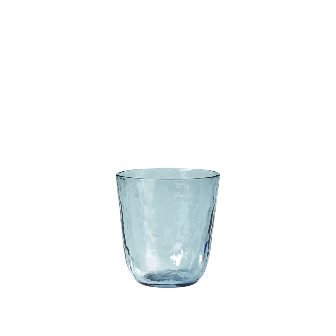 broste-copenhagen-hammered-gobelet-verre-martel-transparent image 1