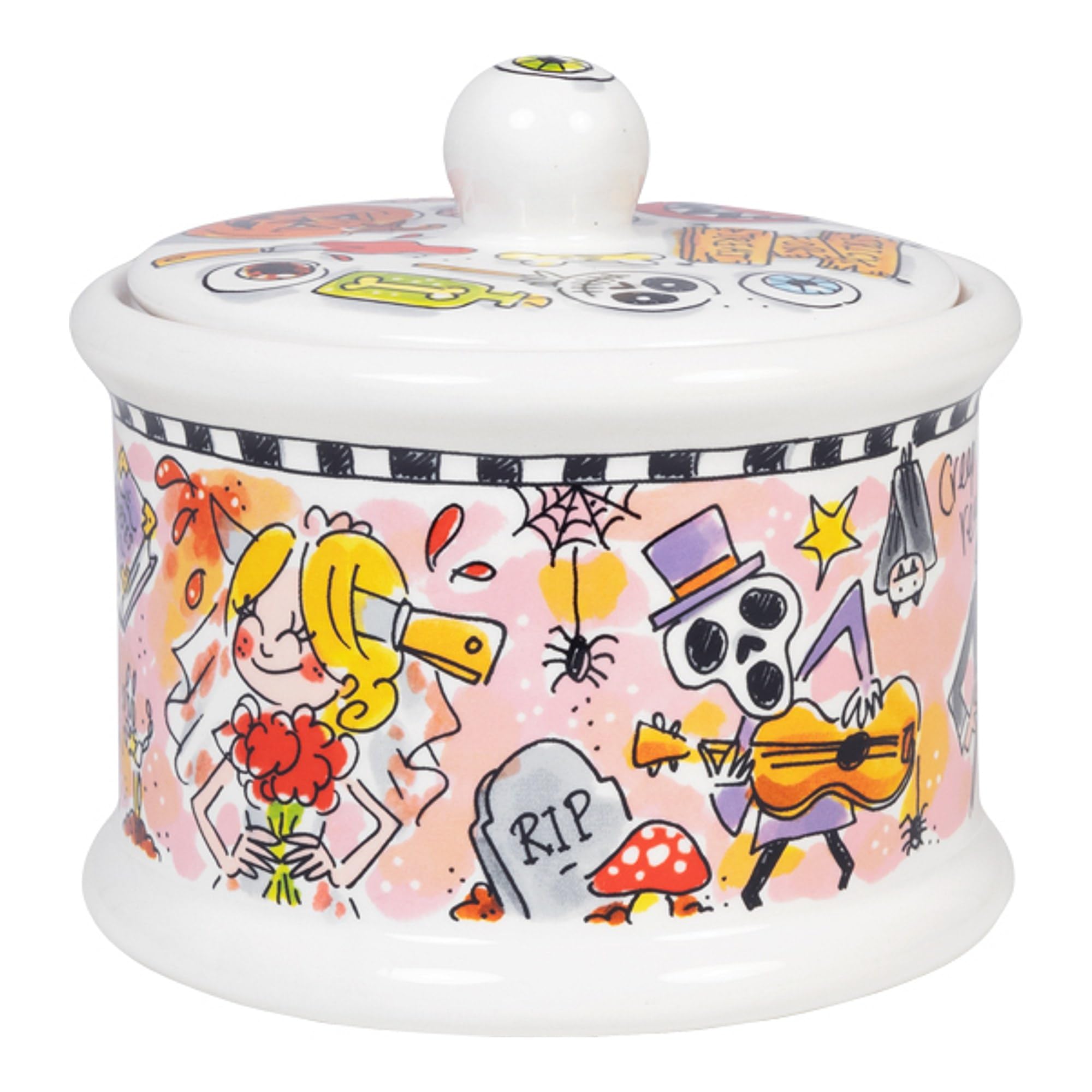 blond-amsterdam-blond-halloween-pot-c-ramique-bonbons image 1