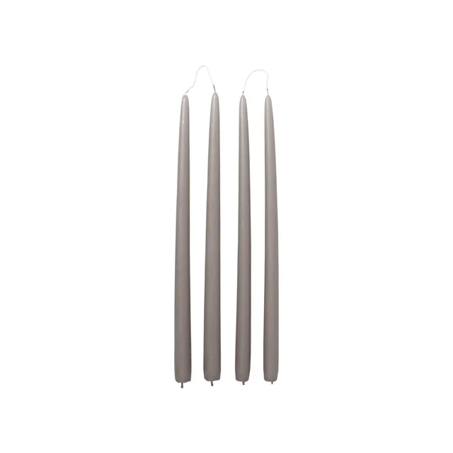 broste-copenhagen-smooth-taper-candle-bougie-fine image 1