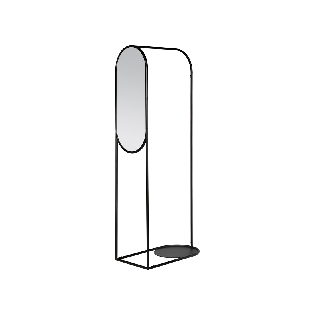broste-copenhagen-archie-rack-mirror-miroir-rangement image 1
