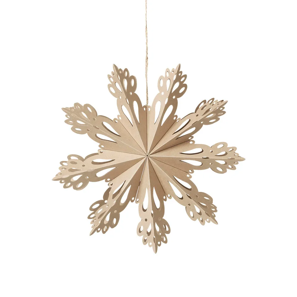 broste-copenhagen-snowflake-toile-d-co-no-l-flocon-taille-m image 1