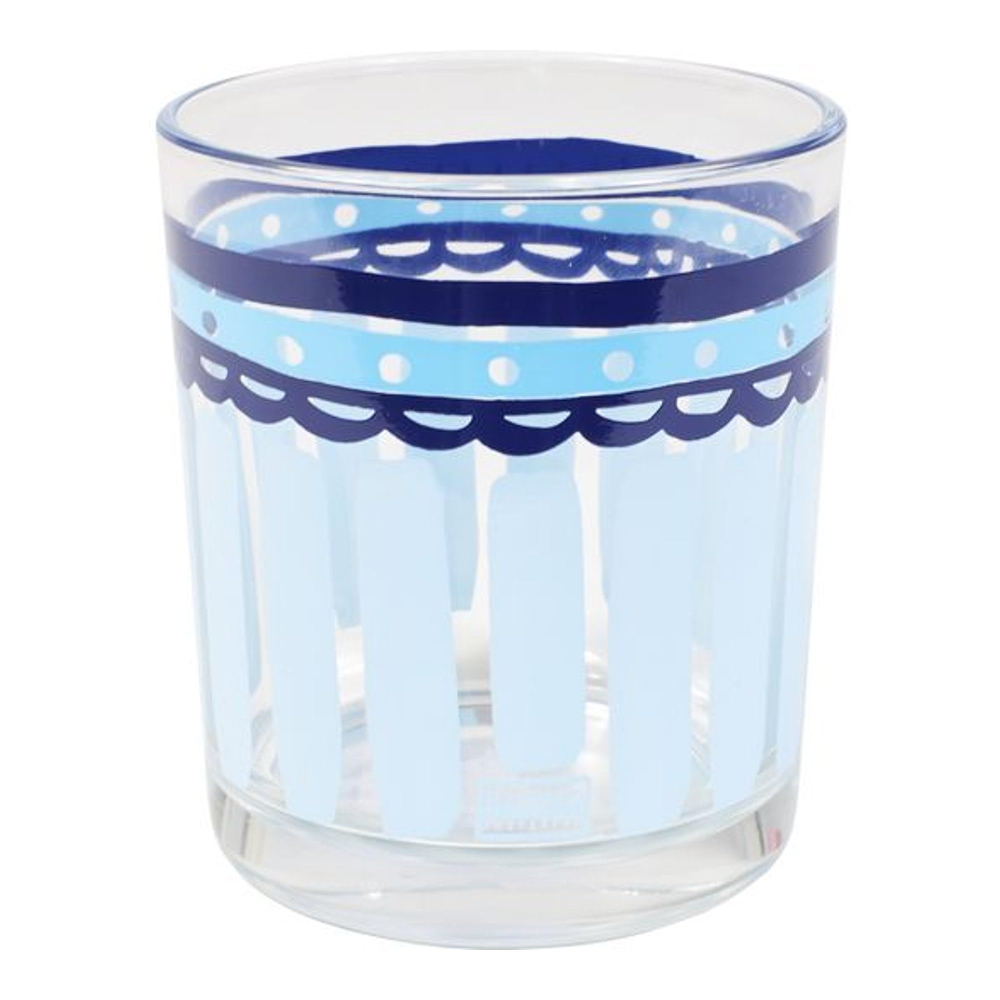 blond-amsterdam-delfts-blond-verre-0-2l-rayures-bleues-transparent image 1