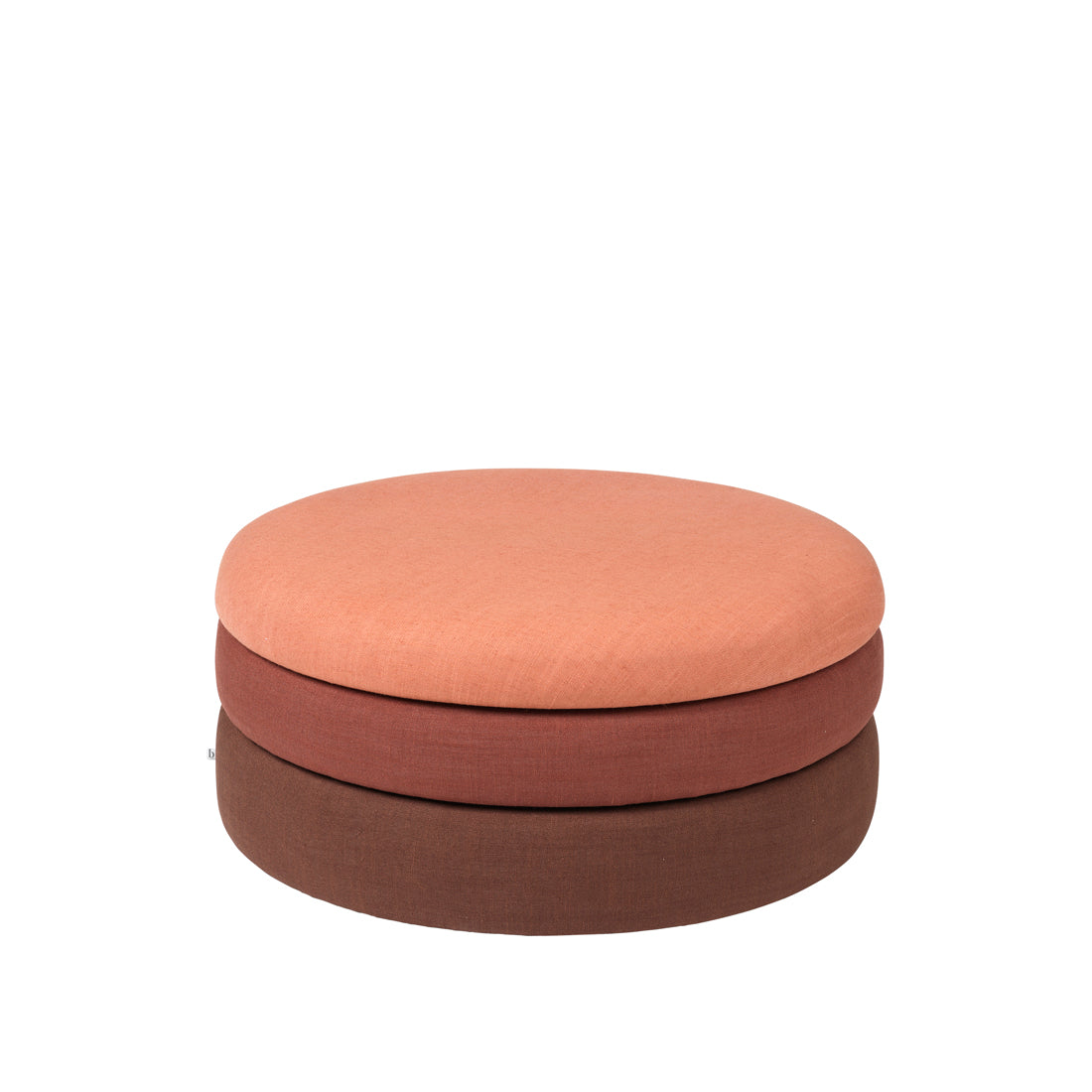 broste-copenhagen-pond-pouf-rond-tissu-assise-salon image 1