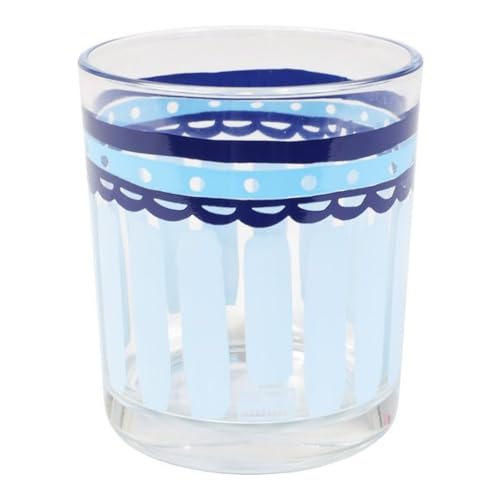 blond-amsterdam-delfts-blond-verre-0-2l-rayures-bleues-transparent image 4