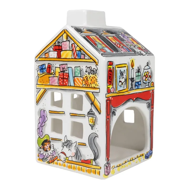 blond-amsterdam-blond-sinterklaas-maison-photophore-c-ramique-saint-nicolas image 1
