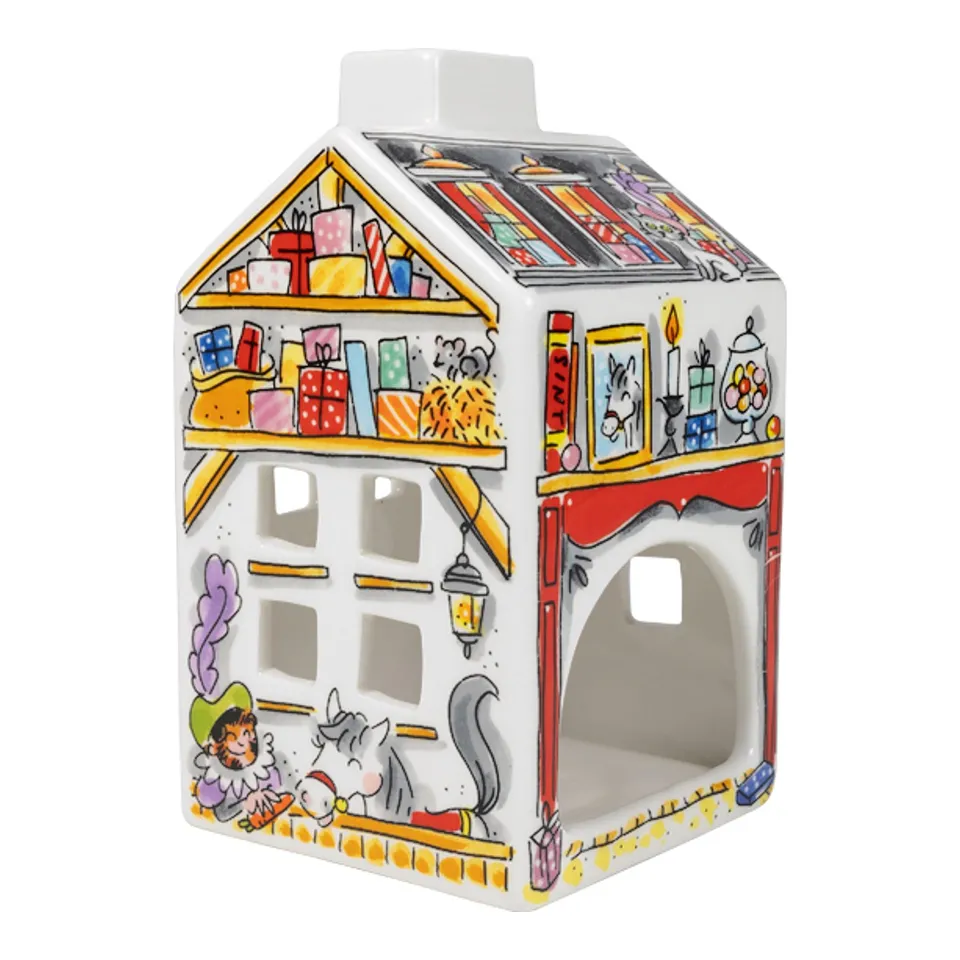 blond-amsterdam-blond-sinterklaas-maison-photophore-c-ramique-saint-nicolas image 1
