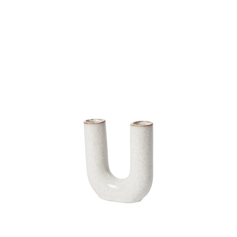 broste-copenhagen-hector-vase-d-coratif-c-ramique-beige image 1