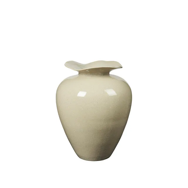 broste-copenhagen-florentina-vase-l-c-ramique-beige image 1