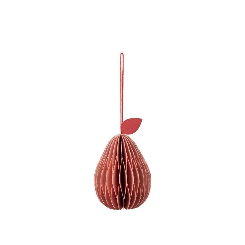 broste-copenhagen-christmas-pear-ornament-poire-de-no-l image 1