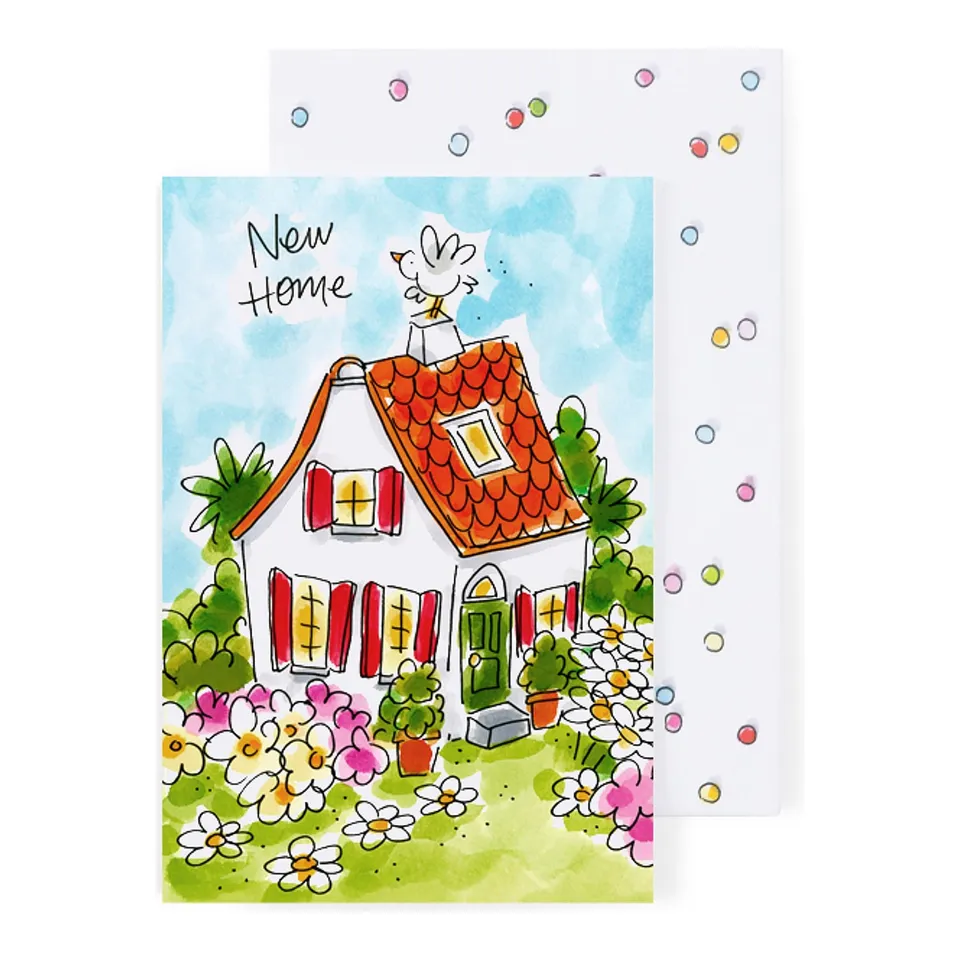 blond-amsterdam-wenskaarten-nouvelle-maison-carte-d-m-nagement image 1