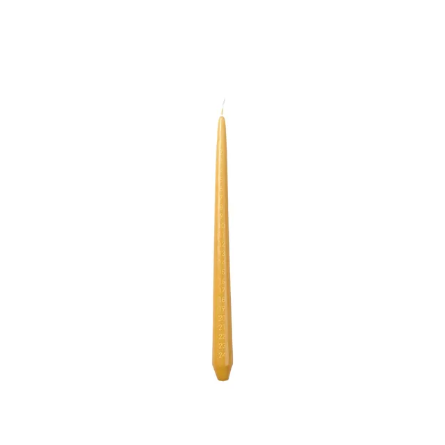 broste-copenhagen-christmas-taper-calendar-candle-bougie image 1