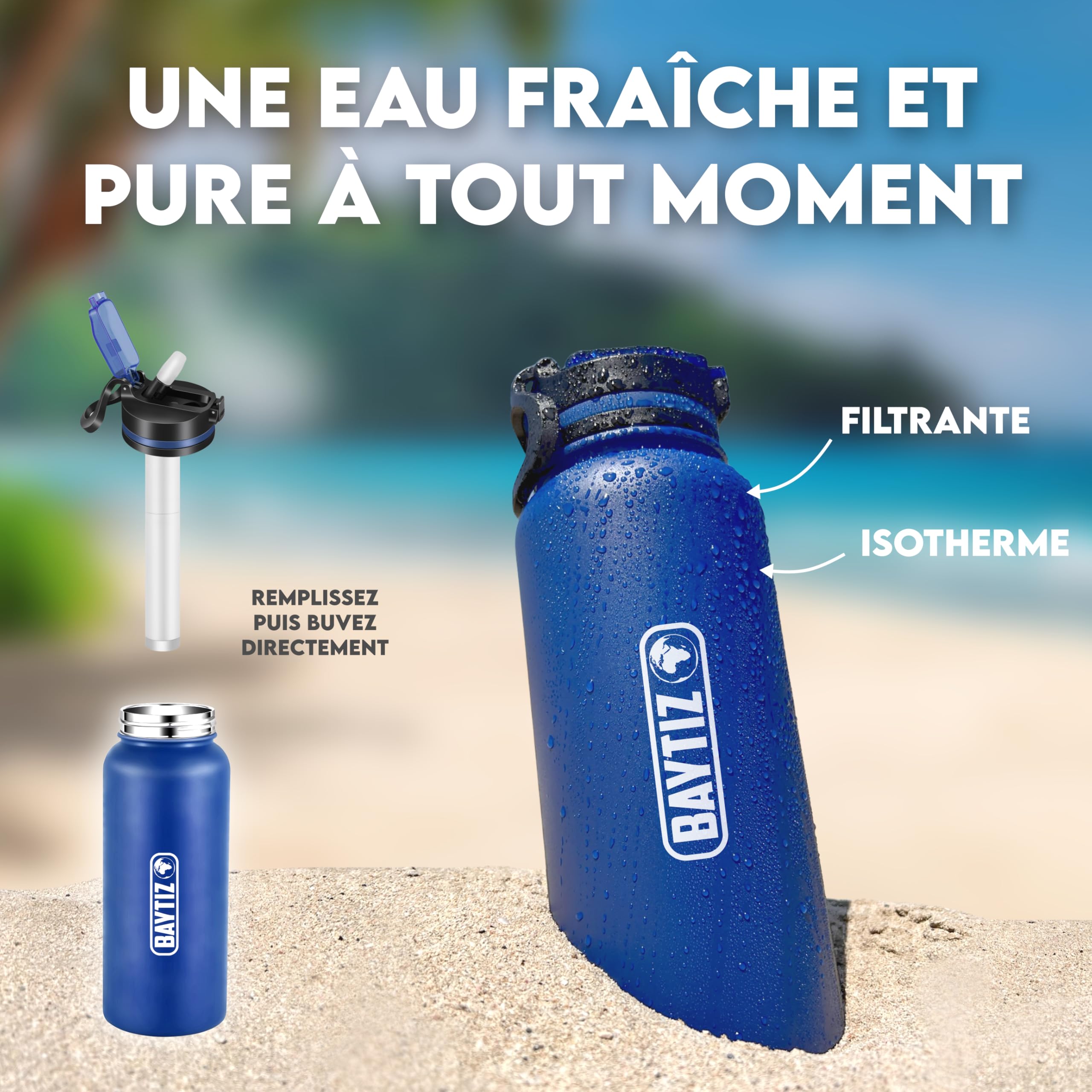 baytiz-bouteilles-filtrantes-gourde-isotherme-inox-boussole image 2
