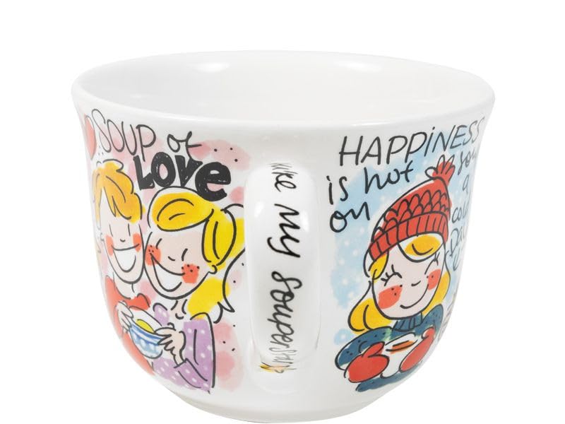 blond-amsterdam-even-bijkletsen-bol-soupe-anse-14-cm-c-ramique image 4