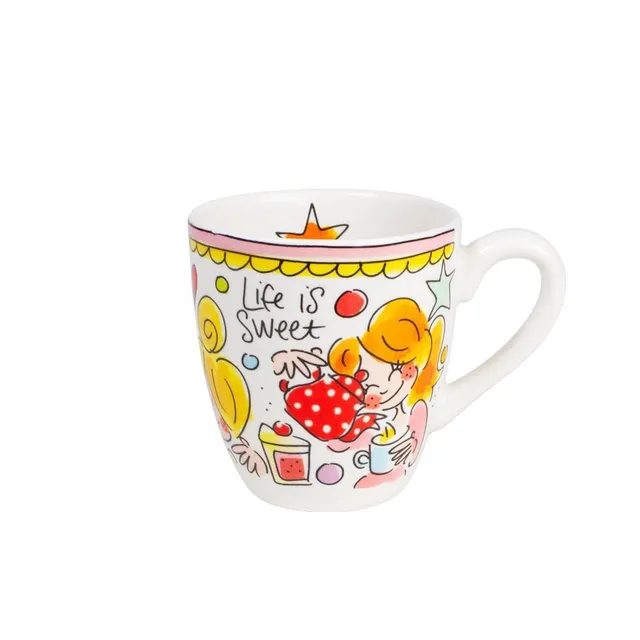 blond-amsterdam-even-bijkletsen-mini-mug-bord-rose-0-2-l image 1