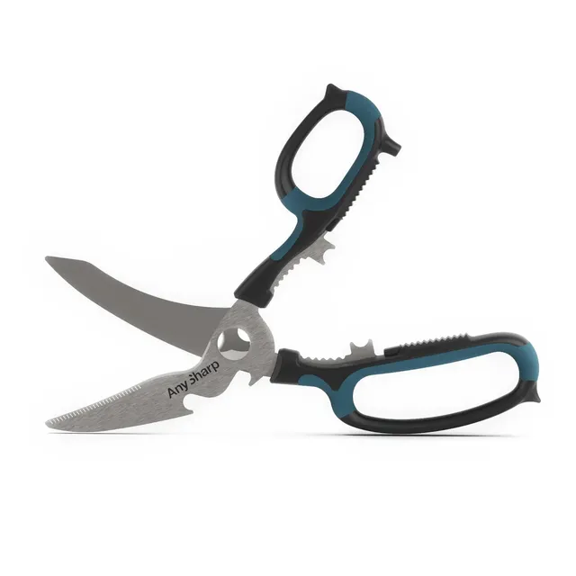 anysharp-scissors-ciseaux-multifonction-5-en-1-bleu-acier image 1