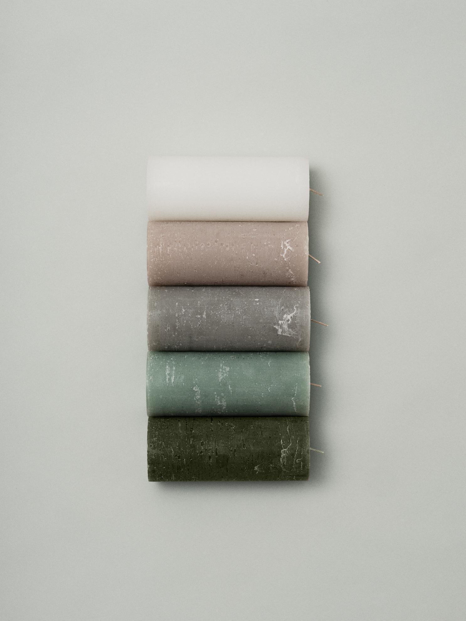 broste-copenhagen-rustic-bougie-pilier-cire-d-co image 3