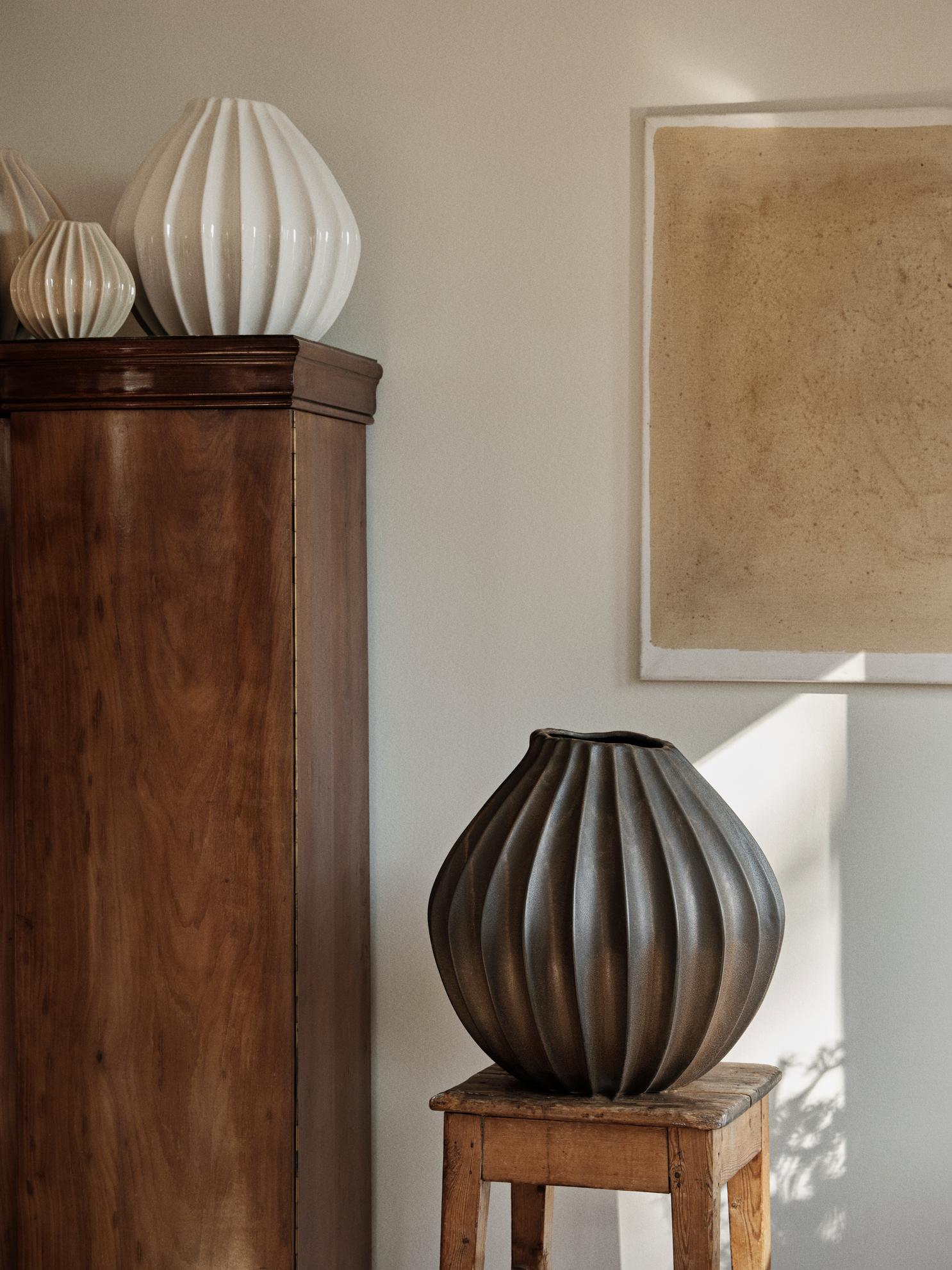 broste-copenhagen-wide-vase-l-c-ramique-grand image 2