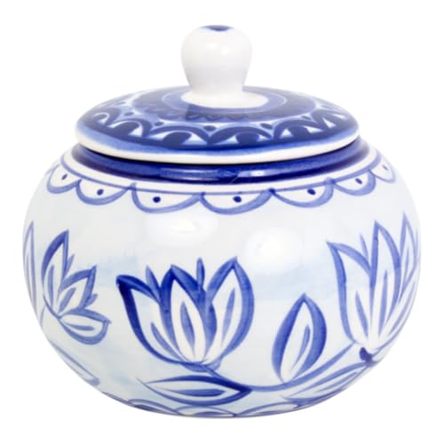 blond-amsterdam-delfts-blond-pot-sucre-c-ramique-bleu image 4