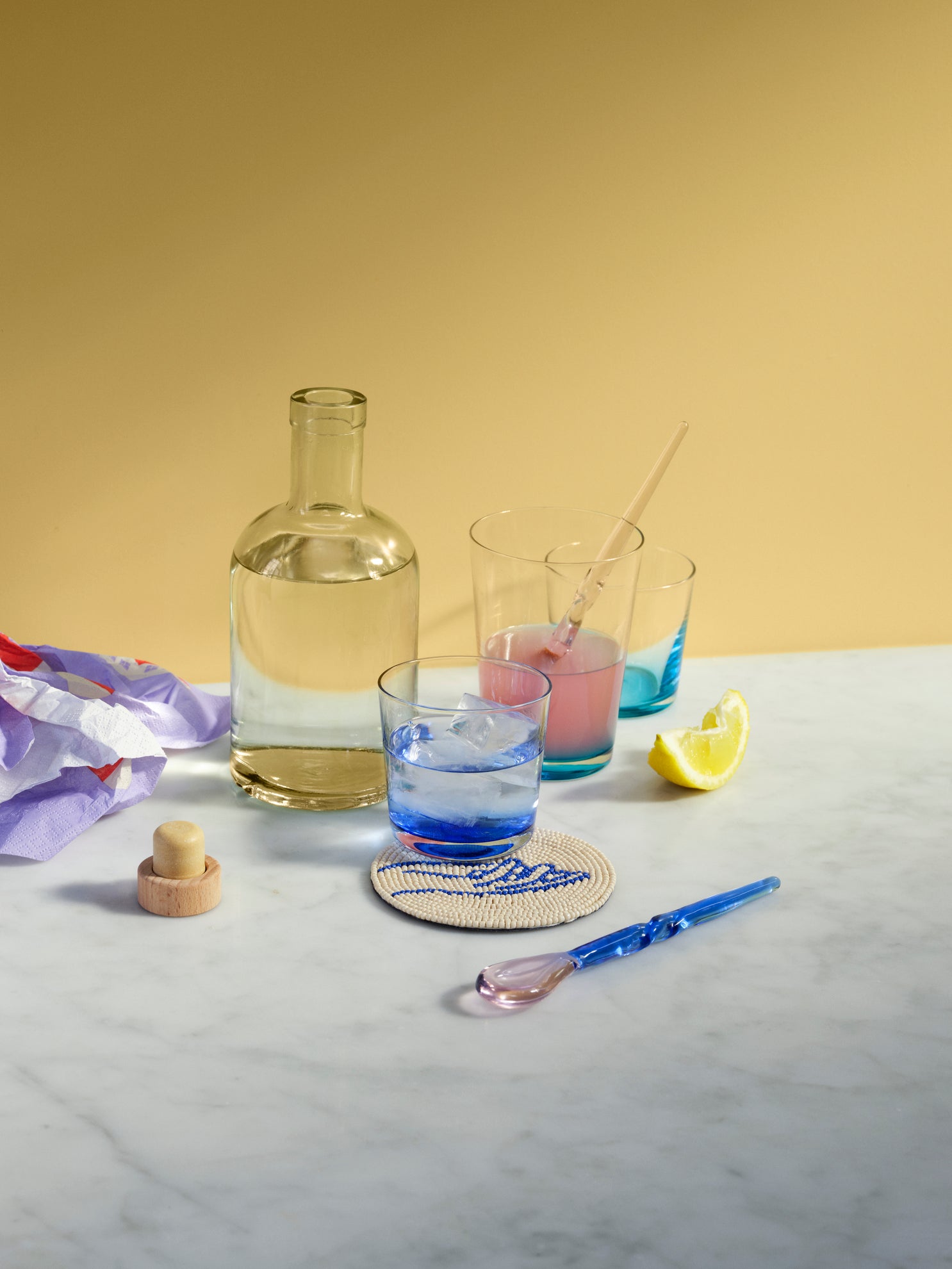broste-copenhagen-touch-dessous-de-verre-rond-table image 2