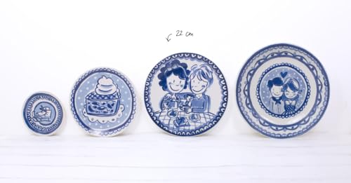 blond-amsterdam-delfts-blond-assiette-22-cm-c-ramique-hollande image 4
