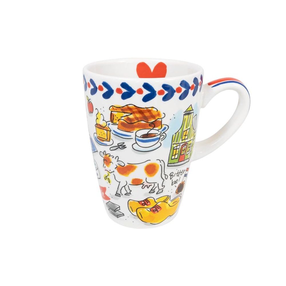 blond-amsterdam-hollands-glorie-mug-xl-c-ramique-sabots-vache image 1