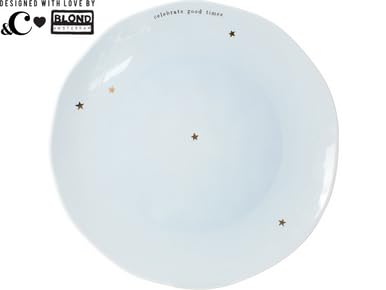 blond-amsterdam-blond-c-assiette-plate-26-cm-jaune-toiles-dor-es image 2