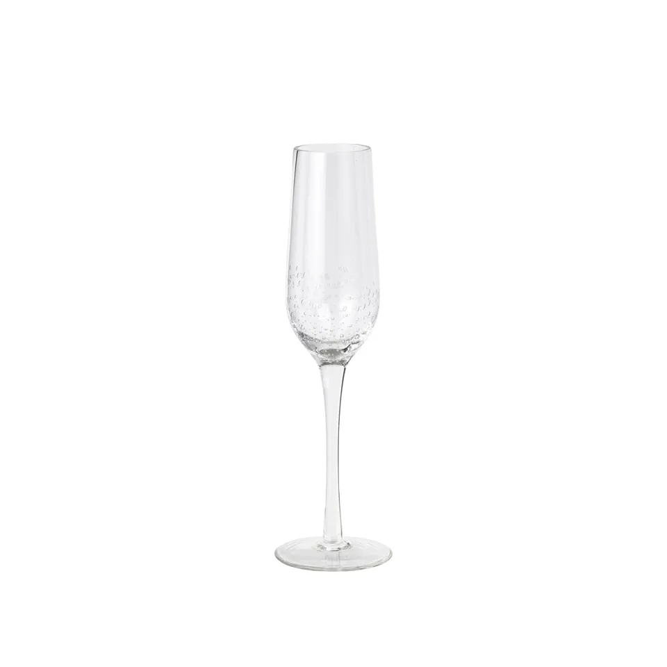 broste-copenhagen-bubble-verre-champagne-transparent image 1
