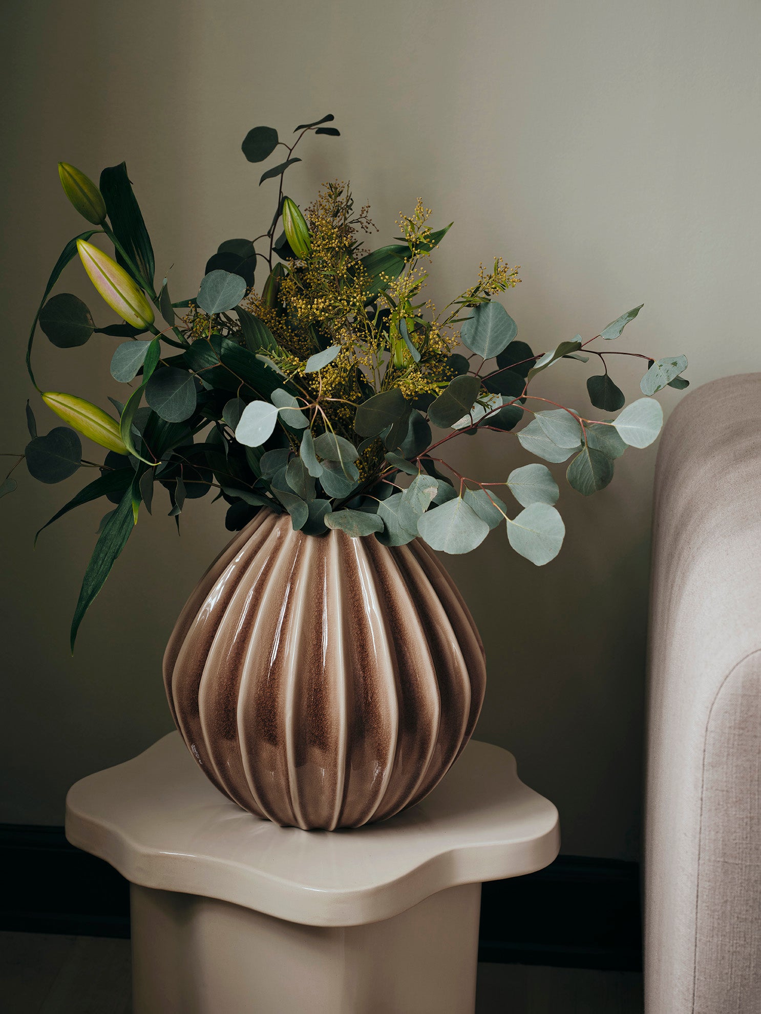 broste-copenhagen-wide-vase-l-c-ramique image 2