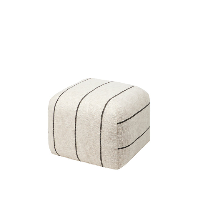 broste-copenhagen-sigrid-pouf-rond-tissu-boucl image 1