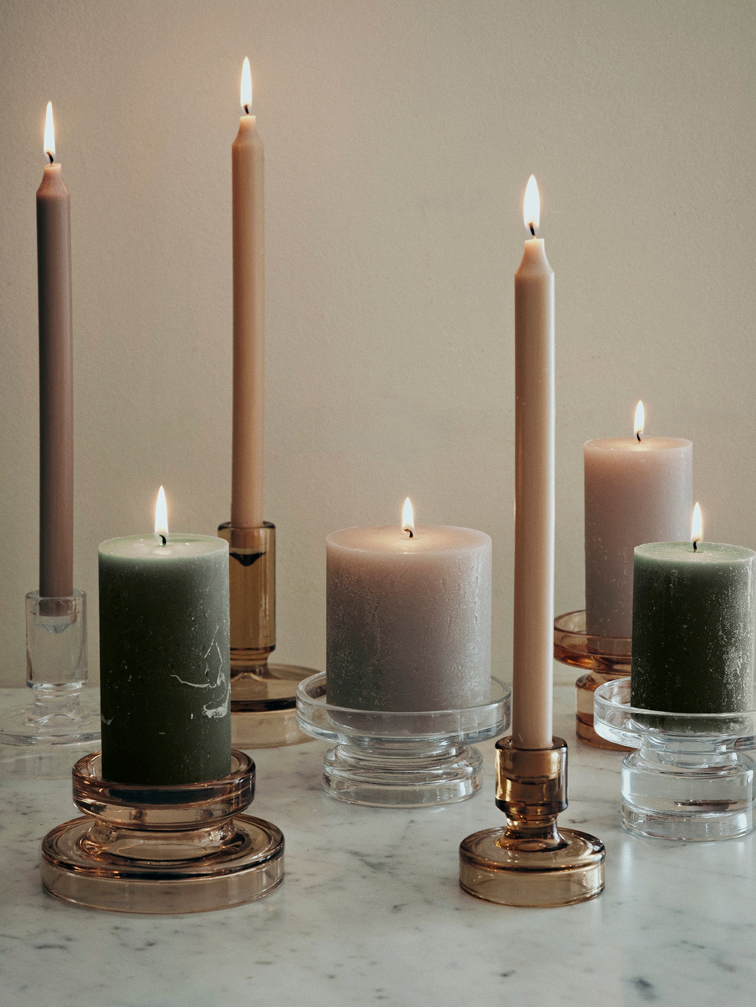 broste-copenhagen-petra-bougeoir-porte-bougie-table image 5