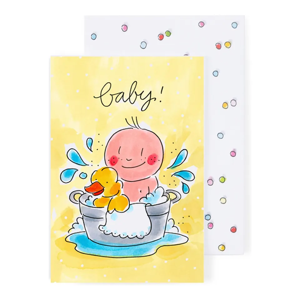 blond-amsterdam-wenskaarten-carte-naissance-b-b-bain image 1