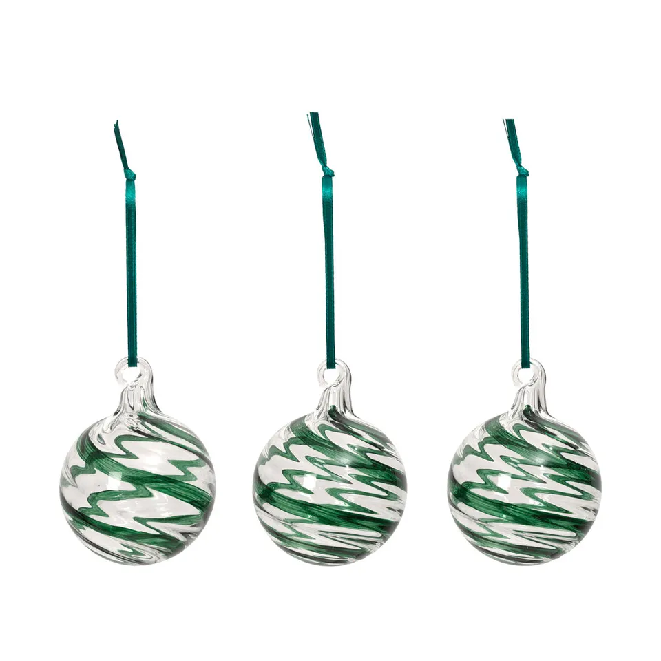broste-copenhagen-swirl-ornements-no-l-boules-sapin-lot image 1