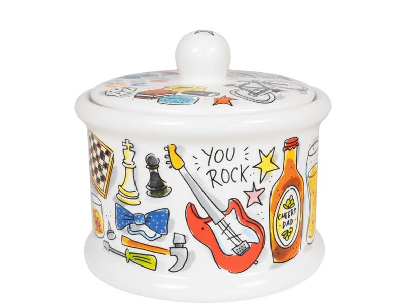 blond-amsterdam-vaderdag-pot-rangement-c-ramique-12-5-cm-dad-you-rock image 4