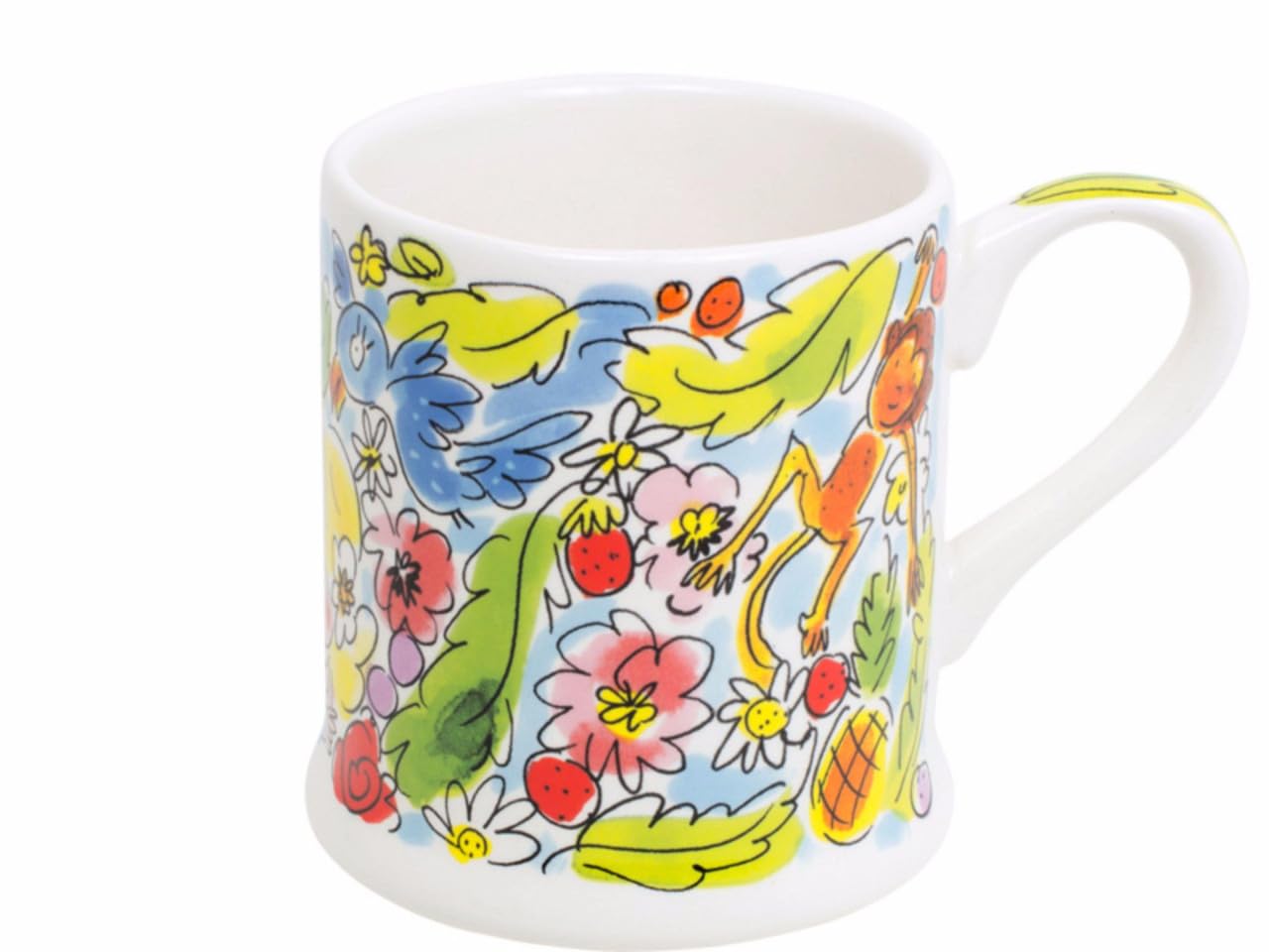 blond-amsterdam-paradise-mug-bleu-xl-0-5l-tasse-c-ramique-jungle image 1