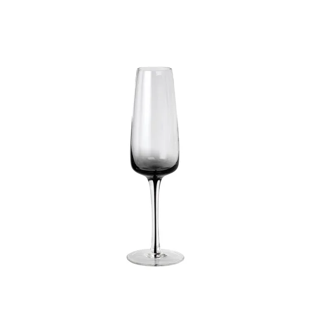 broste-copenhagen-smoke-verre-champagne-en-verre-fum image 1