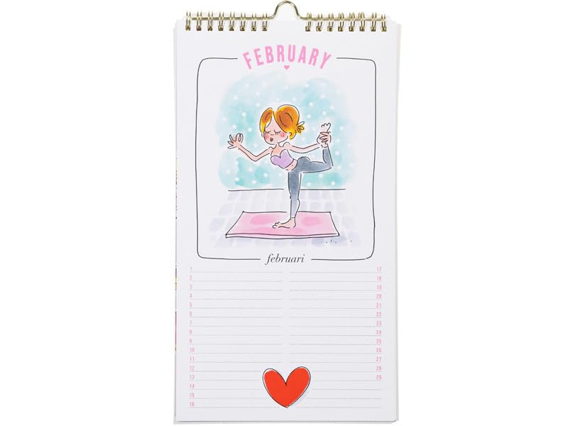 blond-amsterdam-wenskaarten-calendrier-anniversaires-12-mois image 4
