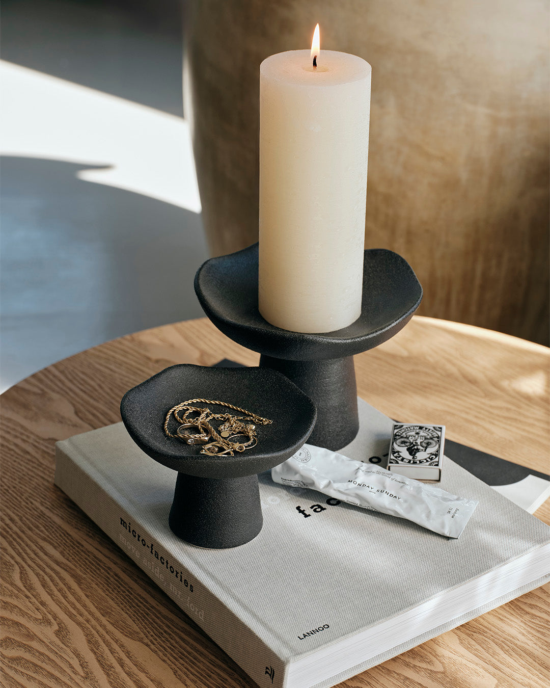 broste-copenhagen-momo-bougeoir-photophore-table image 3