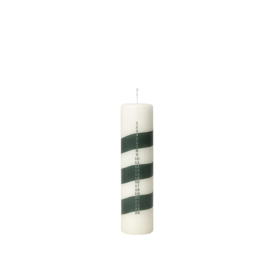 broste-copenhagen-linea-bougie-calendrier-calendar-candle image 1