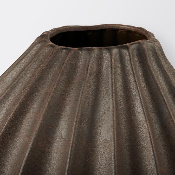 broste-copenhagen-wide-vase-xl-en-c-ramique-beige image 2