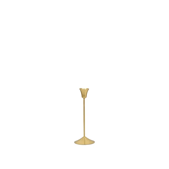broste-copenhagen-ria-bougeoir-verre-ambr image 1