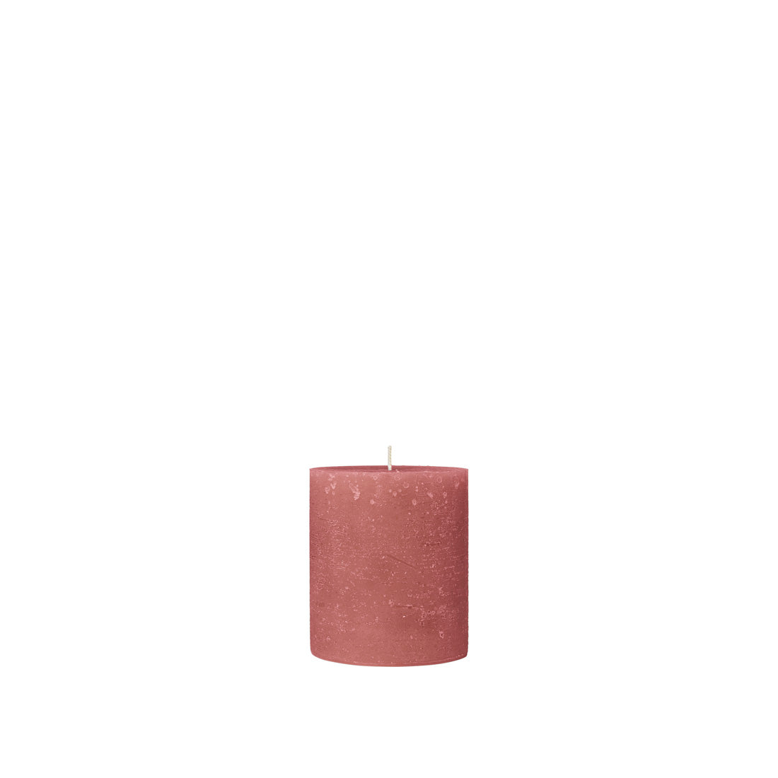 broste-copenhagen-rustic-bougie-pilier-blanc-13-cm image 1